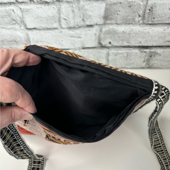 Peruvian Alpaca Crossbody Bag Purse Llama Peru Souvenir Handmade - Picture 6 of 7